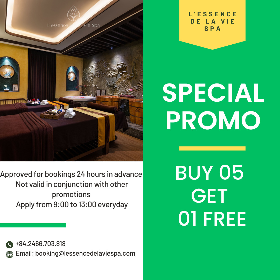 Promotion Welcome To L Essence De La Vie Spa